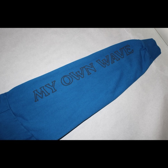 KID CUDI SWIM IN THE LIGHT ROLLING LOUD MERCH HOODIE BLUE SIZE XL 100% AUTHENTIC - Picture 5 of 7